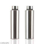 Stainless Steel Water Bottle 1000ML (Pack of 2)