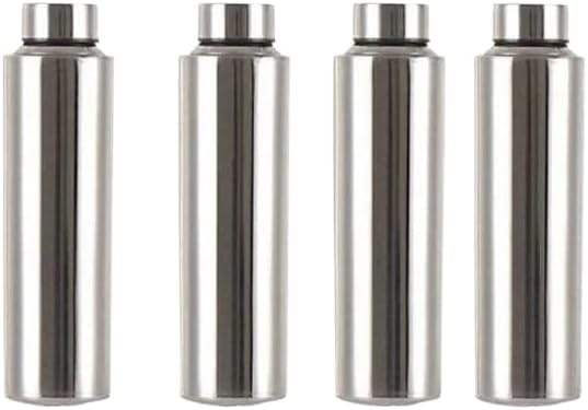 Premium Stainless Steel Water Bottle (PACK OF 4)