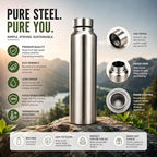 Premium Stainless Steel Water Bottle (PACK OF 4)