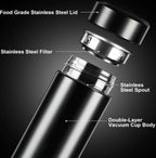 Personalized Smart Temperature Water Bottle (with Custom Name)