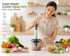 650ML Manual Push Food Chopper