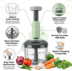 650ML Manual Push Food Chopper