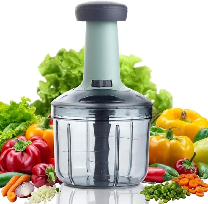 650ML Manual Push Food Chopper