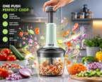 650ML Manual Push Food Chopper